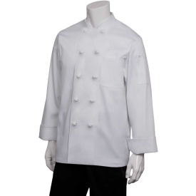 Photo 1 of Chef Works, Inc. Chef Works® Bordeaux Basic Chef Coat, White, M - PKWCWHTM