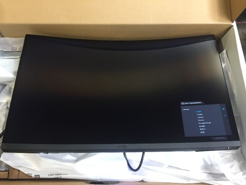 Photo 4 of Dell Curved Gaming Monitor 27 Inch Curved Monitor with 165Hz Refresh Rate, QHD (2560 x 1440) Display, Black - S2722DGM
