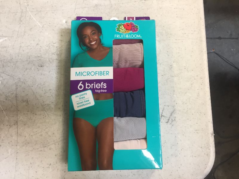 Photo 1 of Fruit of the Loom Women's Underwear Microfiber Panties