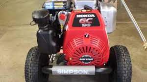 Photo 1 of simpson 3300 psi model ms61049 pressure washer 
