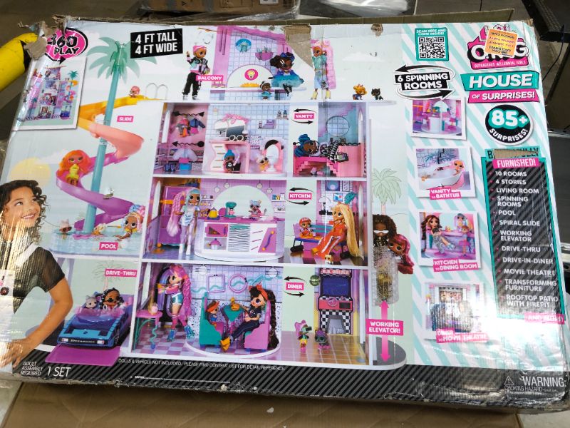Photo 2 of L.O.L. Surprise! OMG House of Surprises Doll Playset