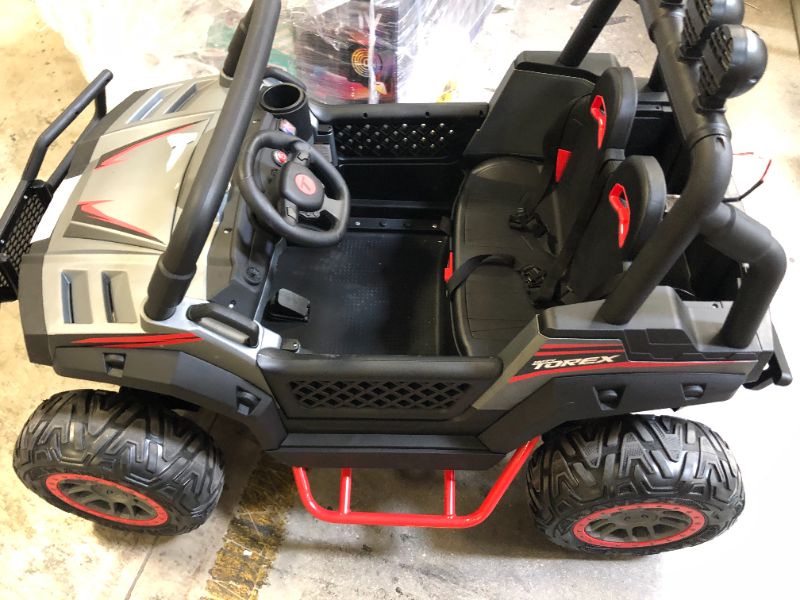 Photo 1 of Huffy Torex New 24V UTV Kids' 4x4 Side-By-Side Electric 4-wheeler Quad
