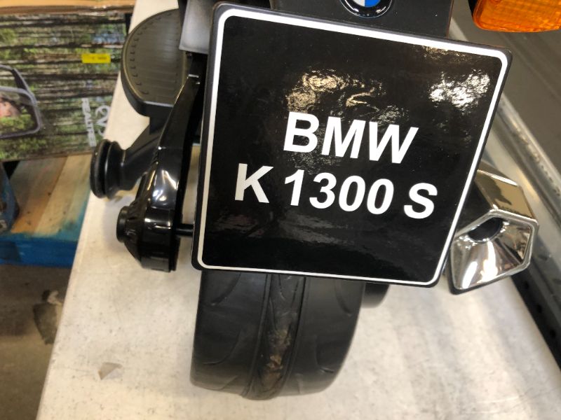 Photo 5 of BMW Bike K1300S Electric Ride-On 12V---MISSING KEYS TO START, DOES NOT START WITHOUT 
