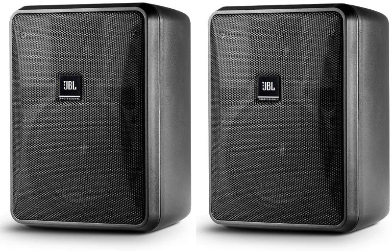 Photo 1 of JBL Professional Control 25-1L-WHCompact 8-Ohm Indoor/Outdoor Background/Foreground Speaker, White, Sold as Pair (CONTROL 25-1L-WH)
