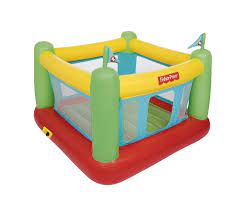 Photo 1 of Fisher-Price Bouncesational Bounce House with Built-in Pump---turns on but unable to test in warehouse 