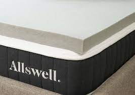 Photo 1 of Allswell 3" Memory Foam Mattress Topper Infused with Graphite, Full