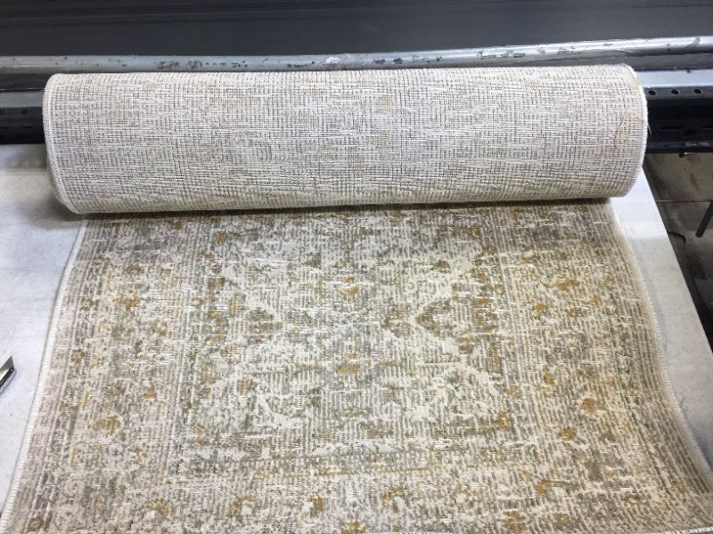 Photo 2 of Chris Loves Julia x Loloi Rosemarie ROE-02 Ivory / Natural Oriental Area Rug 2'-7" x 10'-0"