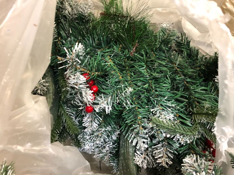 Photo 1 of CHRISTMAS ARTIFICIAL PLANT DECORATIONS 