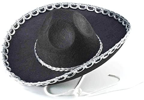 Photo 1 of FORUM NOVELTIES MINI BRIM MEXICAN WESTERN SOMBRERO BLACK COSTUME HAT(CHILD SIZE)
(( SOME DIRT ))