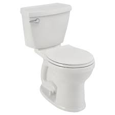 Photo 1 of American Standard Champion White Round Chair Height 2-Piece Toilet 12-in Rough-In Size (ADA Compliant)
