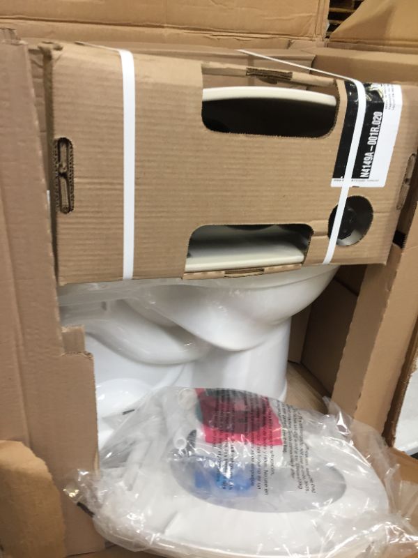 Photo 1 of American Standard Champion White Round Chair Height 2-Piece Toilet 12-in Rough-In Size (ADA Compliant)
