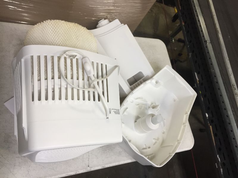 Photo 2 of Essick Air MA0800 Digital Whole-House Console-Style Evaporative Humidifier, White
