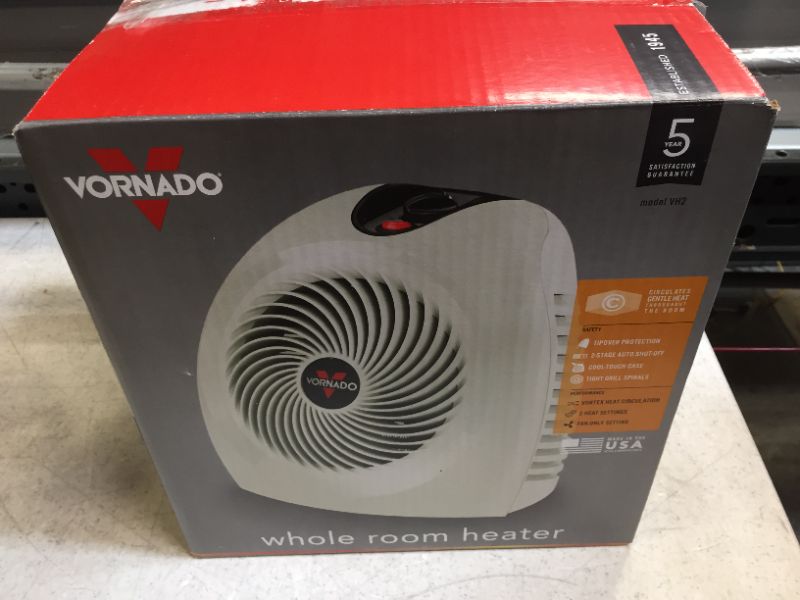 Photo 5 of Vornado VH2 Whole Room Space Heater, Linen
