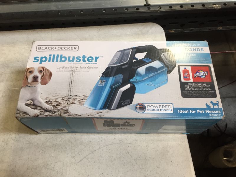 Photo 4 of BLACK+DECKER spillbuster Cordless Spill + Spot Cleaner