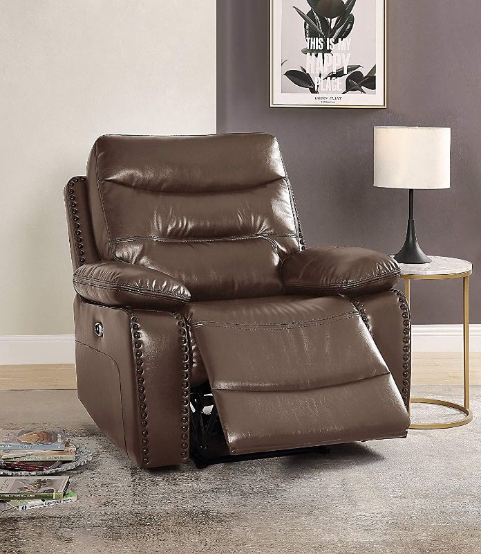 Photo 1 of Acme Furniture Aashi Recliner, Brown
