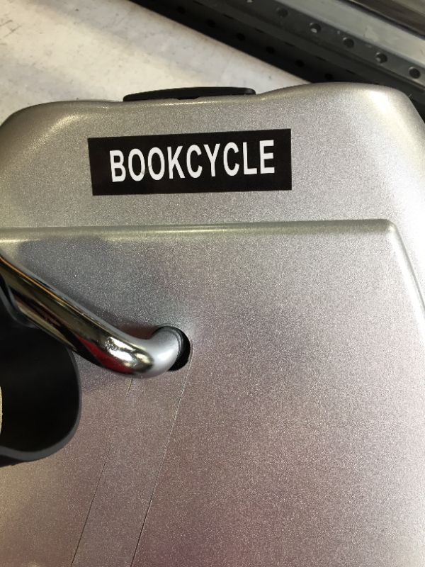 Photo 2 of BOOKCYCLE Mini Exercise Bike Pedal Exerciser with LCD Monitor for Leg and Arm Exercise