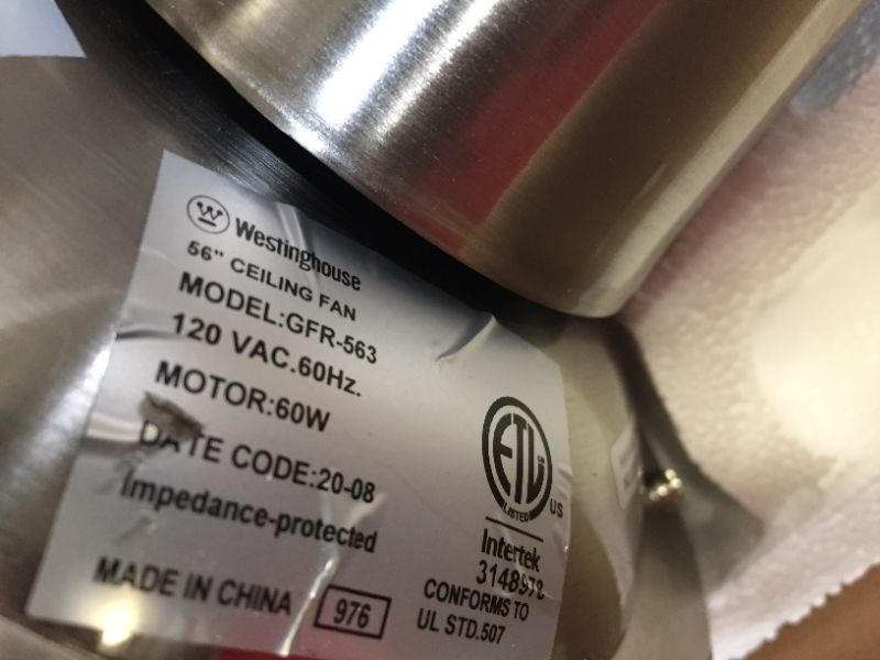 Photo 1 of 56" Industrial Brushed Nickel