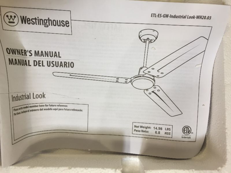 Photo 1 of 56" Industrial Brushed Nickel