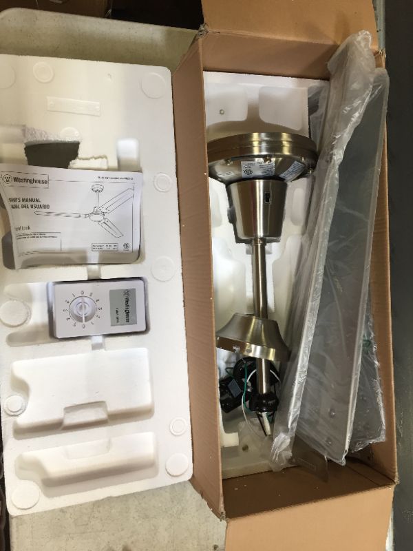 Photo 1 of 56" Industrial Brushed Nickel