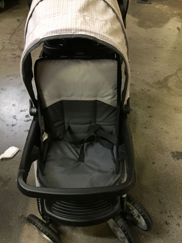 Photo 3 of Graco DuoGlider Double Stroller | Lightweight Double Stroller with Tandem Seating, Glacier
