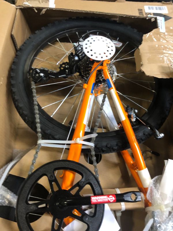 Photo 3 of Diamondback Bicycles Cobra 20 Youth 20" Wheel Mountain Bike, Orange
