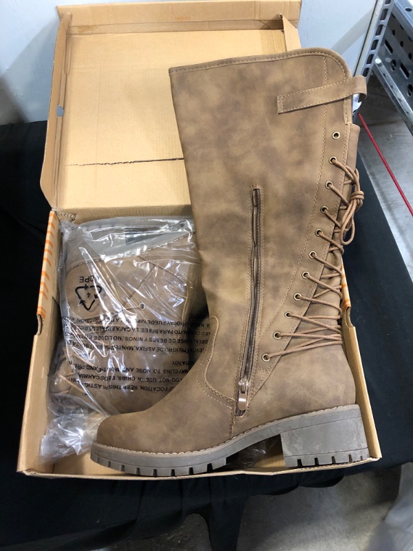 Photo 1 of Camel size 9.5 womens long boots 