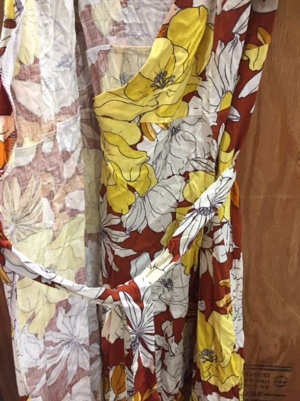 Photo 5 of Freya Floral Wrap Tie Wait Dress Size XL ( size runs small)