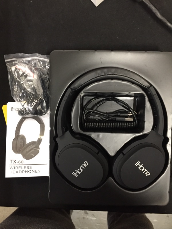 Photo 4 of iHome Wireless Combo Pack with Active Noice Cancelling Headphones and Wireless Earbuds
