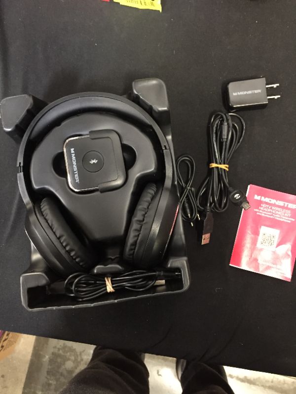 Photo 3 of Monster HDTV Wireless Headphone Kit with Bluetooth Transmitter
