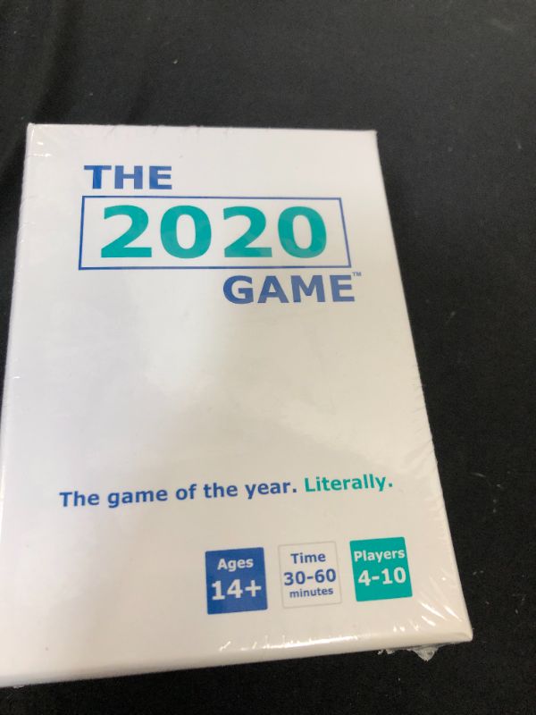 Photo 1 of The 2020 Game - The Game of The Year. Literally - Party Game for Adults and Family ***FACTORY SEALED***
