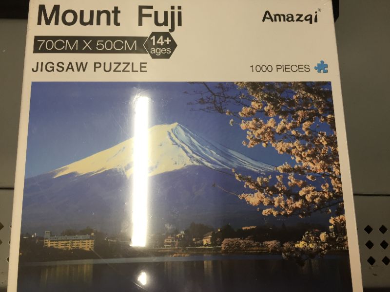 Photo 2 of Christmas Jigsaw Puzzles 1000 Pieces for Adults - Louvre Night Puzzle with Letters on Back ?28×20In?
