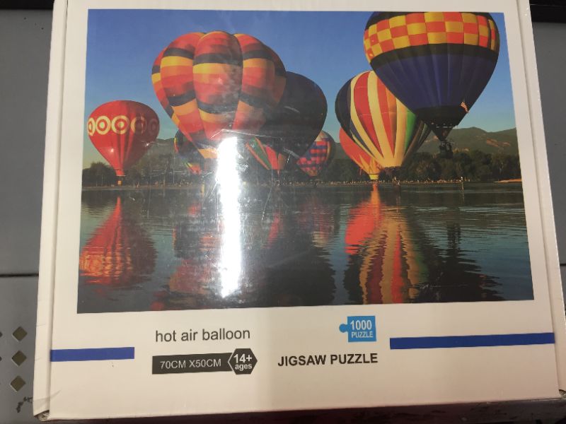 Photo 2 of micro jigsaw puzzle 1000 pieces hot air balloon