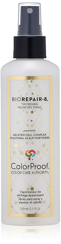 Photo 1 of ColorProof BioRepair-8 Thickening Blow Dry Spray, 5.1 Oz - Color-Safe, Volume, Vegan, Sulfate-Free, Salt-Free, Unisex - Professional Hair Product

