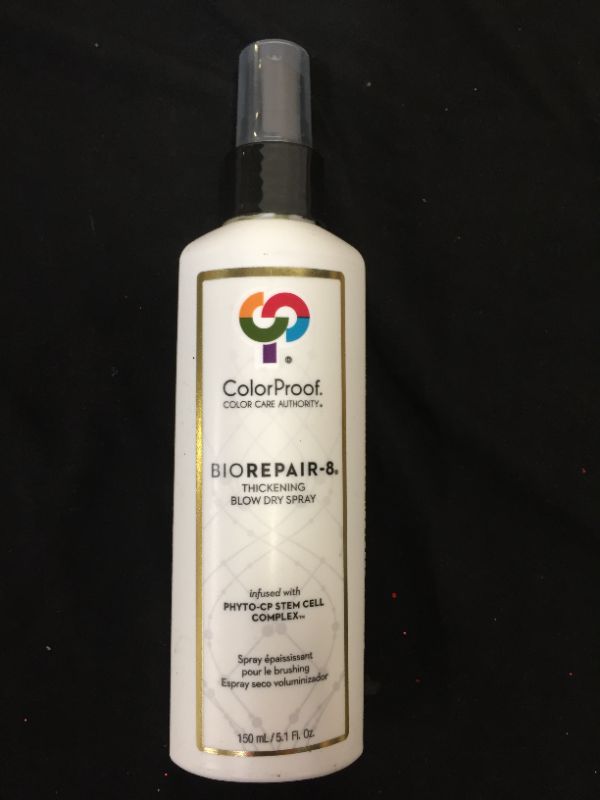 Photo 2 of ColorProof BioRepair-8 Thickening Blow Dry Spray, 5.1 Oz - Color-Safe, Volume, Vegan, Sulfate-Free, Salt-Free, Unisex - Professional Hair Product
