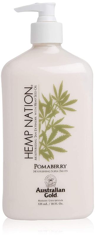 Photo 1 of Australian Gold Hemp Nation Pomaberry Tan Extender, 18 Ounce
