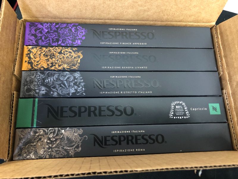 Photo 2 of (Qty of 50) Nespresso Capsules - Variety Assortment exp 02-2022

