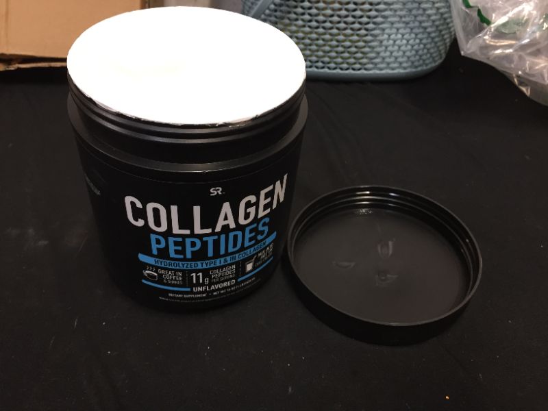 Photo 2 of Collagen Peptides Powder | Hydrolyzed for Better Collagen Absorption | Non-GMO Verified, Certified Keto Friendly and Gluten Free - Unflavored

