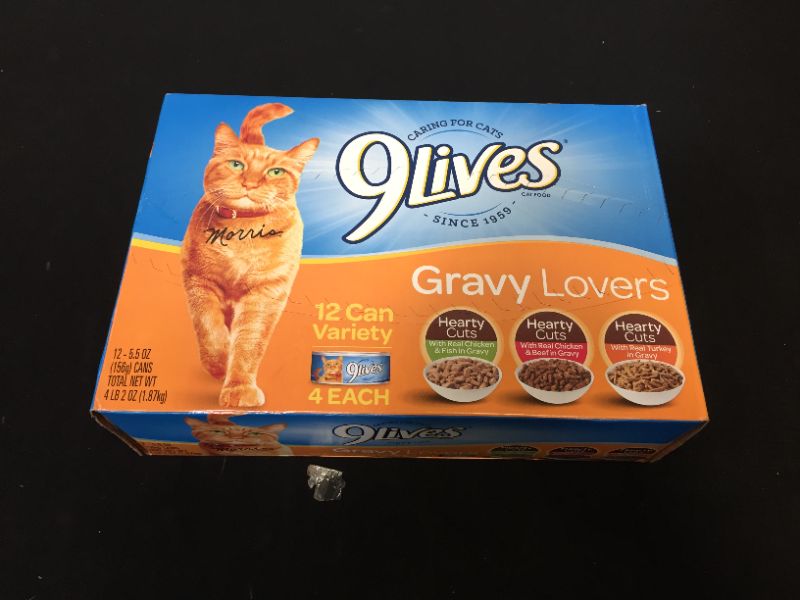 Photo 2 of 9Lives Variety Pack Favorites Wet Cat Food, 5.5 Ounce Cans
