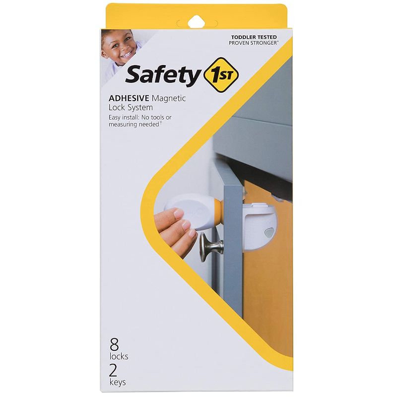 Photo 1 of Safety 1?? Adhesive Magnetic Lock System, 8 Locks And 2 Keys