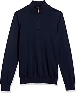 Photo 1 of Buttoned Down Men's 100% Supima Cotton Quarter-Zip Sweater