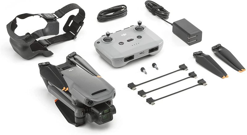 Photo 2 of DJI Mavic 3 - Camera Drone with 4/3 CMOS Hasselblad Camera, 5.1K Video, Omnidirectional Obstacle Sensing, 46-Min Flight, RC Quadcopter with Advanced Auto Return, Max 15km Video Transmission
