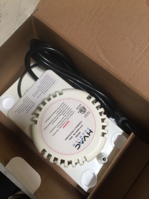 Photo 2 of HVAC Premium Condensate Removal Pump – Mute Tank – Automatic Safety Switch Sensor - 100-240V AC 50-60Hz
