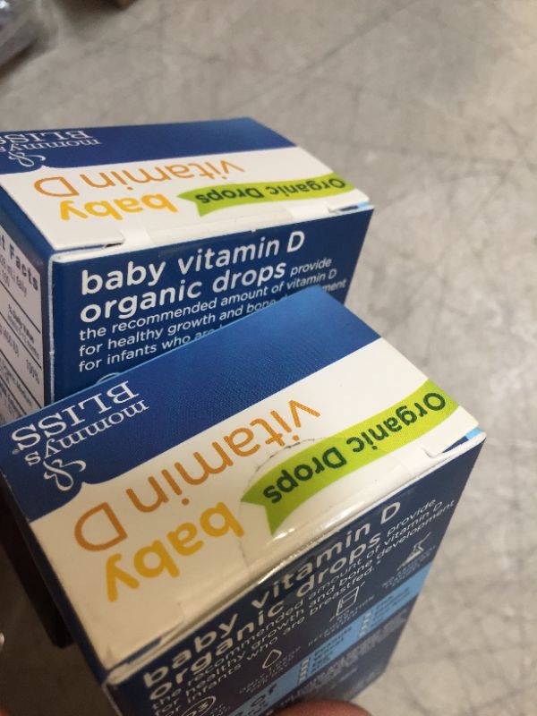 Photo 3 of Organic Baby Vitamin D Drops 100 Servings
exp 02/2023 (factory sealed) 2 pack 