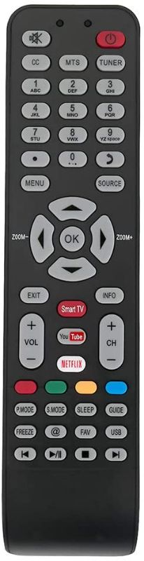 Photo 1 of 06-519W49-D001X Replacement Remote Control Applicable for TCL HD Smart TV L32D2740E L32D2740EISD. Pack of 5
