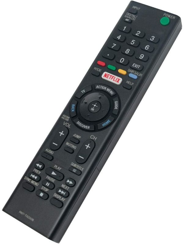 Photo 1 of  RMT-TX200B Replace Remote Control for Sony TV KD-65X7505D KD-55X7005D XBR-55X707D
