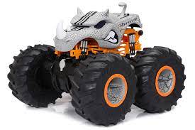 Photo 1 of New Bright 1:10 Remote Control Hot Wheels Monster Truck Rhinomite with Vapor
