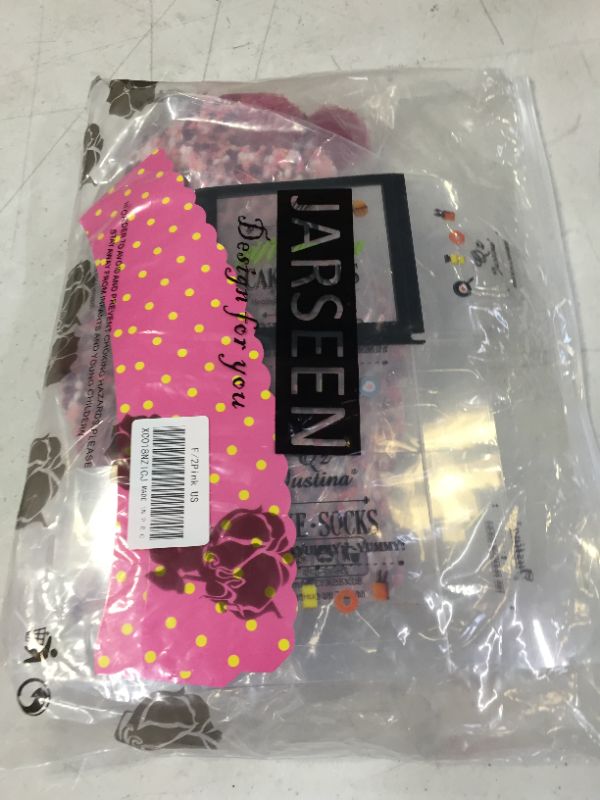 Photo 2 of jarseen brand  knitted style sock with plastic foldable cases for gift giving --2 pairs 