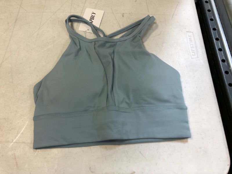 Photo 2 of VAPUCY Sports Bras for Women Workout Crop Tanks Yoga Running Athletic Active Tank Top

