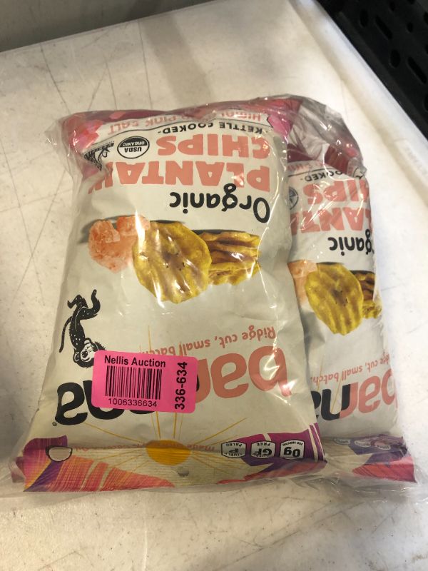 Photo 1 of Barnana Organic Plantain Chips, Himalayan Pink Salt, Paleo, Vegan, Grain Free Chips,5 Ounce (Pack of 3) BB 24FEB2022

