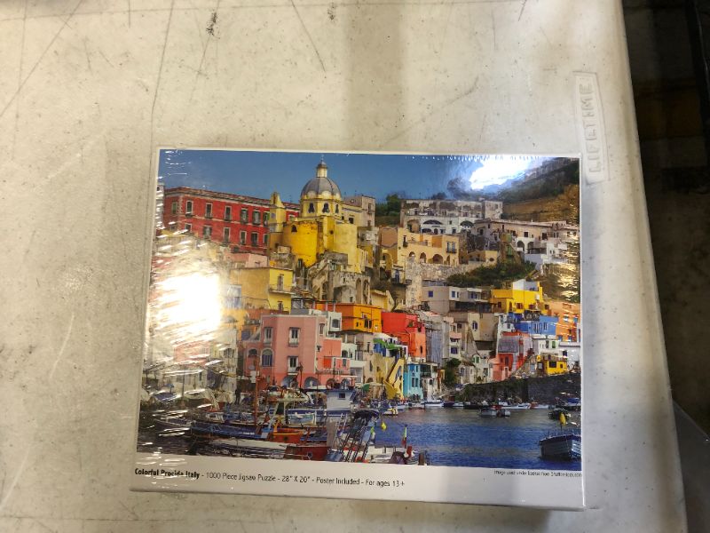 Photo 2 of Colorful Procida Italy 1000 Piece Jigsaw Puzzle by Colorcraft
